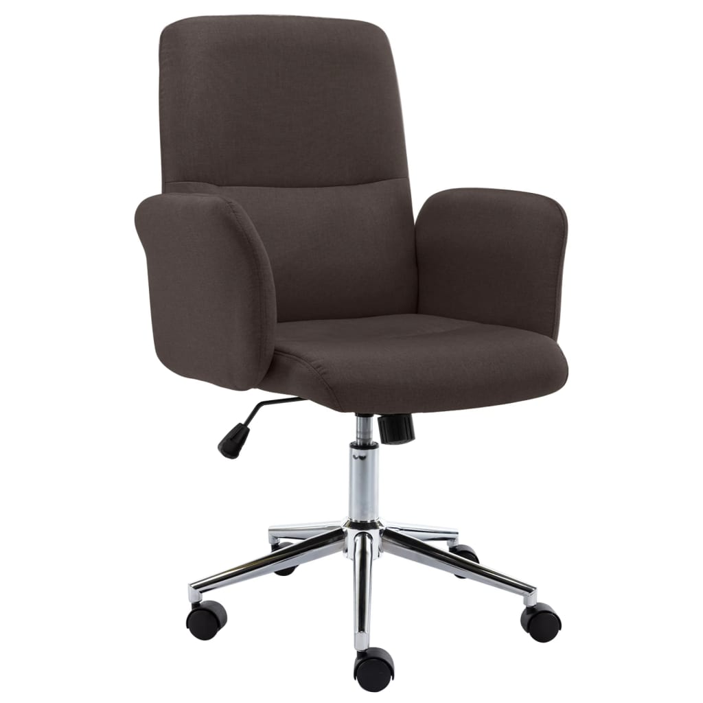 Bürostuhl Braun Stoff