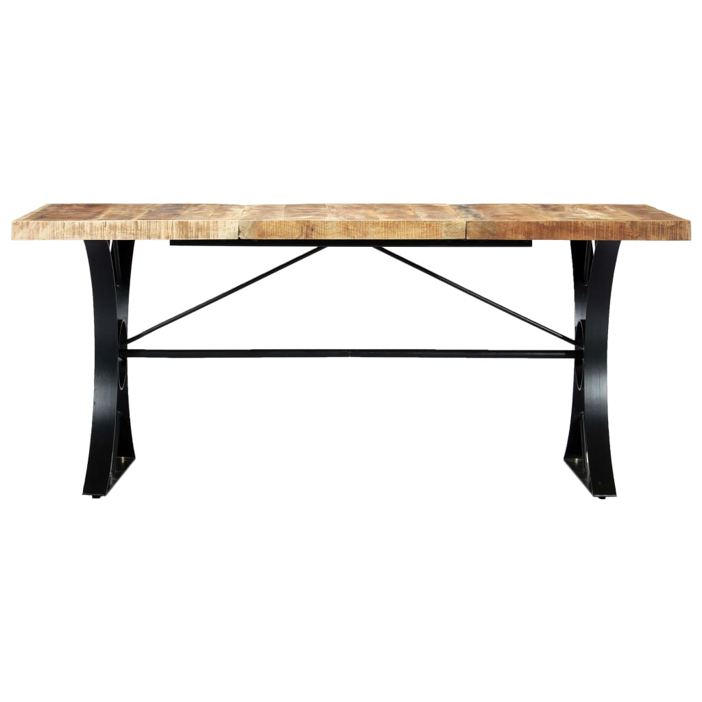 Table à manger 180×90×76 cm en bois de manguier massif