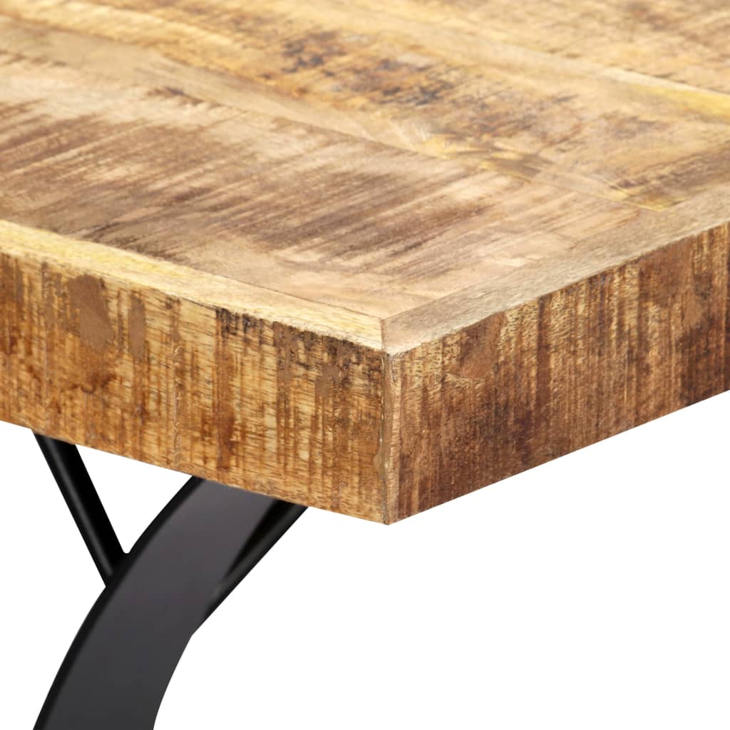 Table à manger 180×90×76 cm en bois de manguier massif