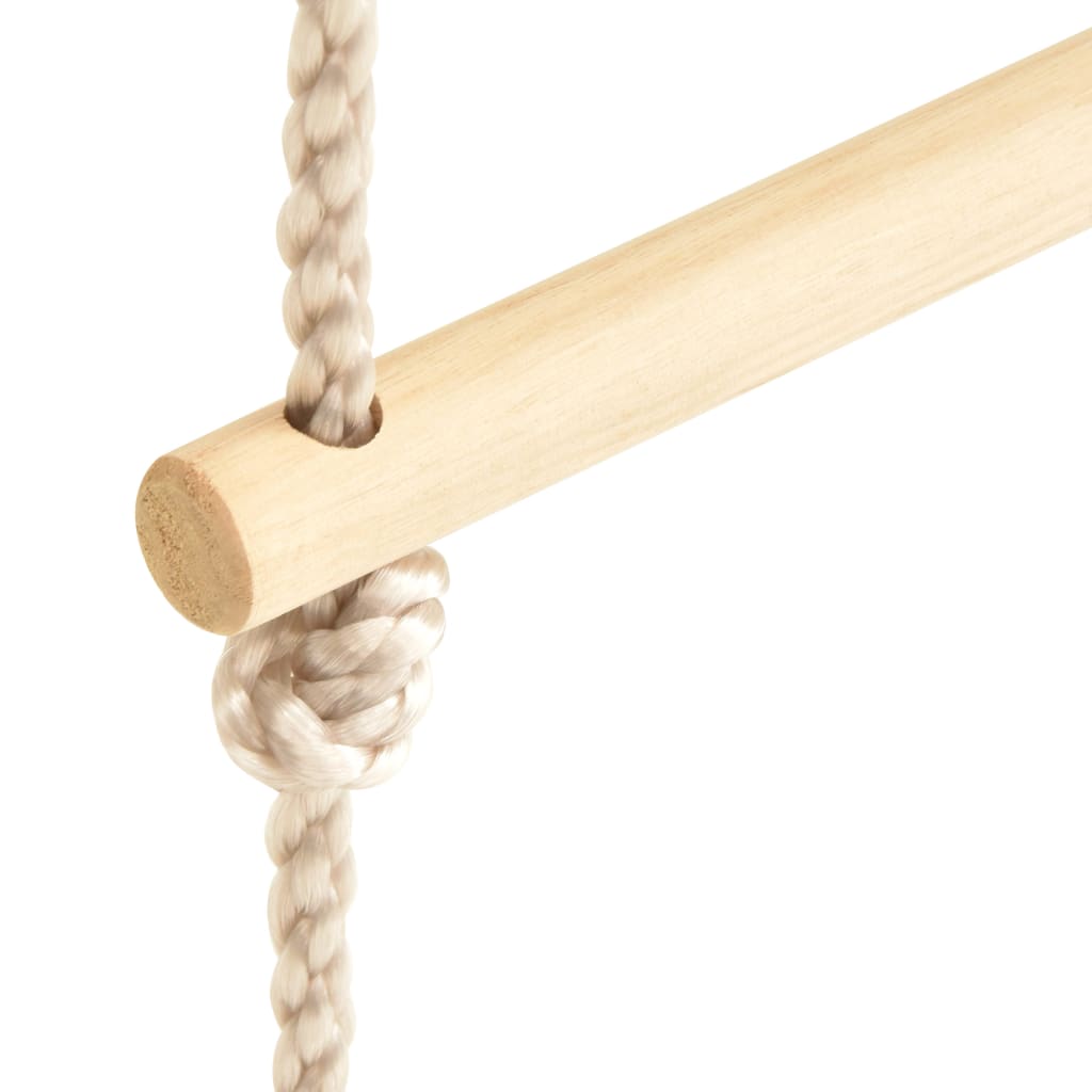 Échelle de corde pour enfants en bois massif et PE 30x168 cm