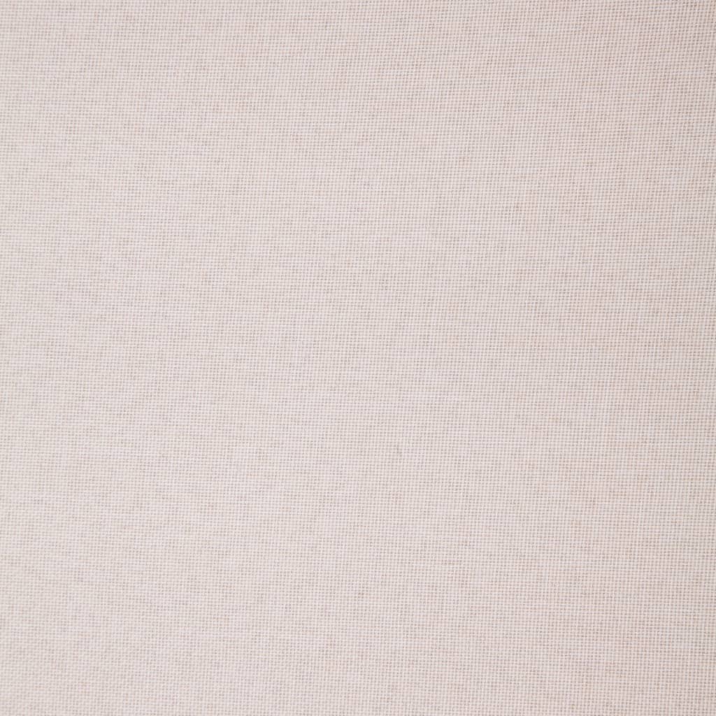 Ensemble de canapé 2 pièces en tissu blanc crème