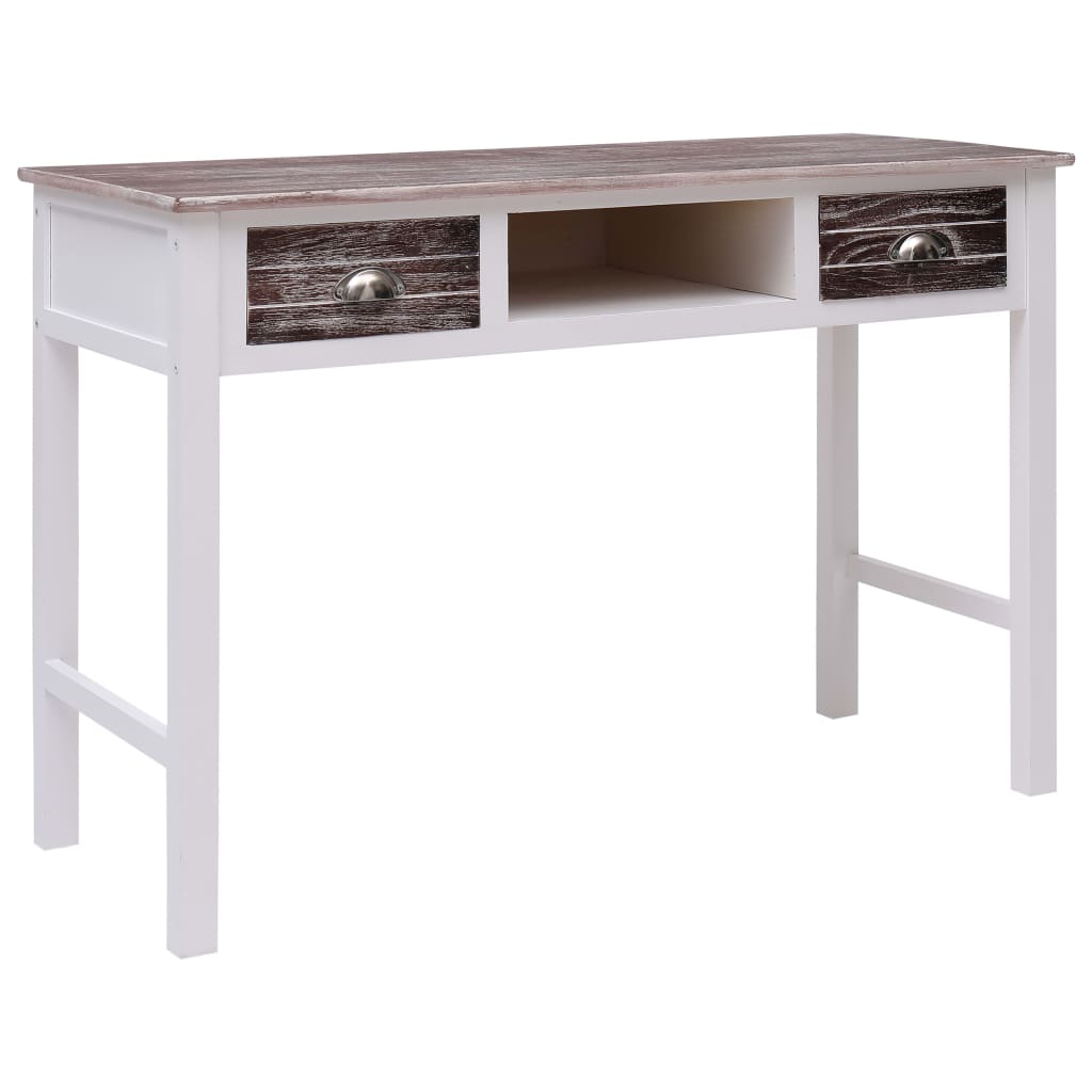 Schreibtisch Braun 110 × 45 × 76 cm Holz
