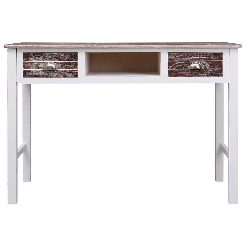 Schreibtisch Braun 110 × 45 × 76 cm Holz