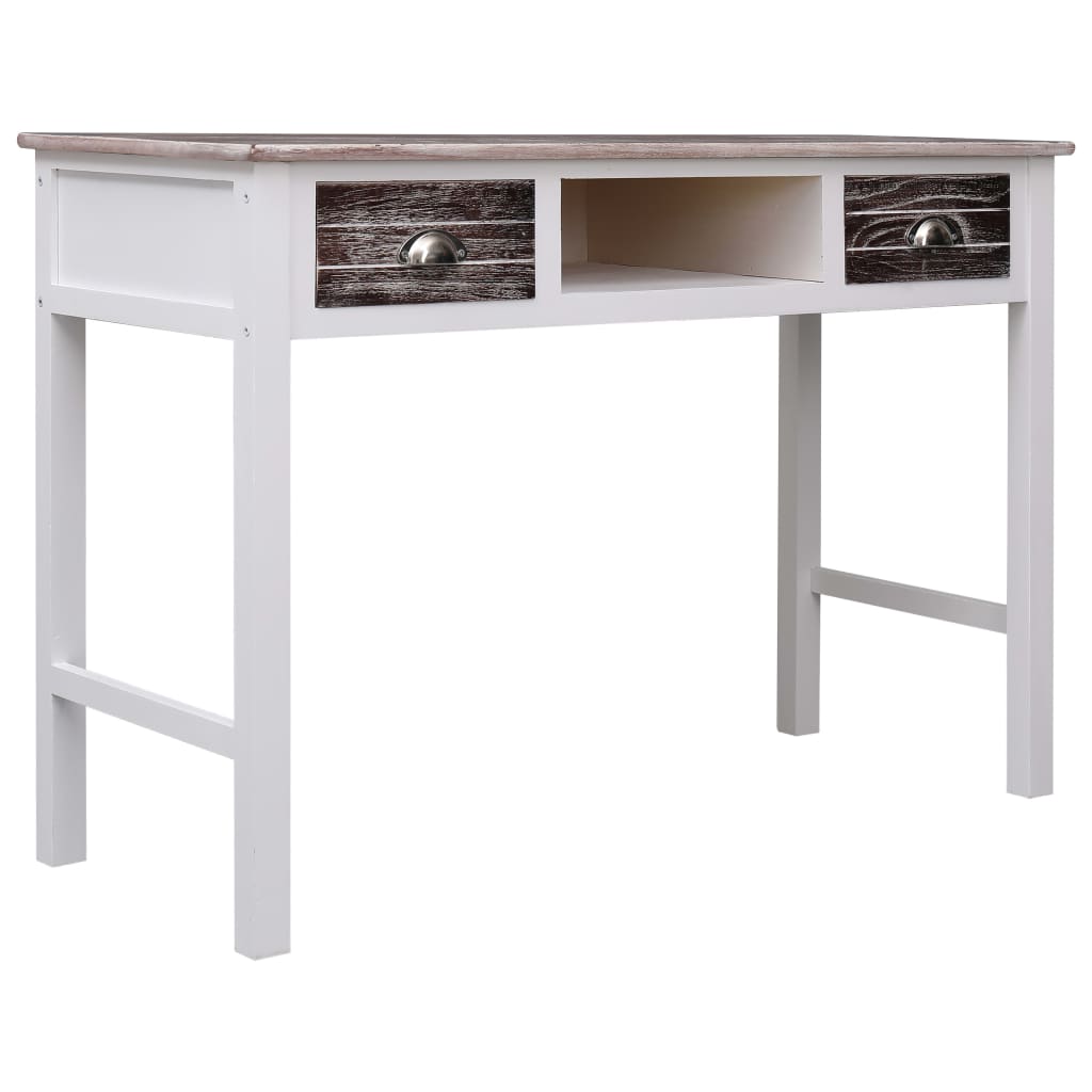 Schreibtisch Braun 110 × 45 × 76 cm Holz