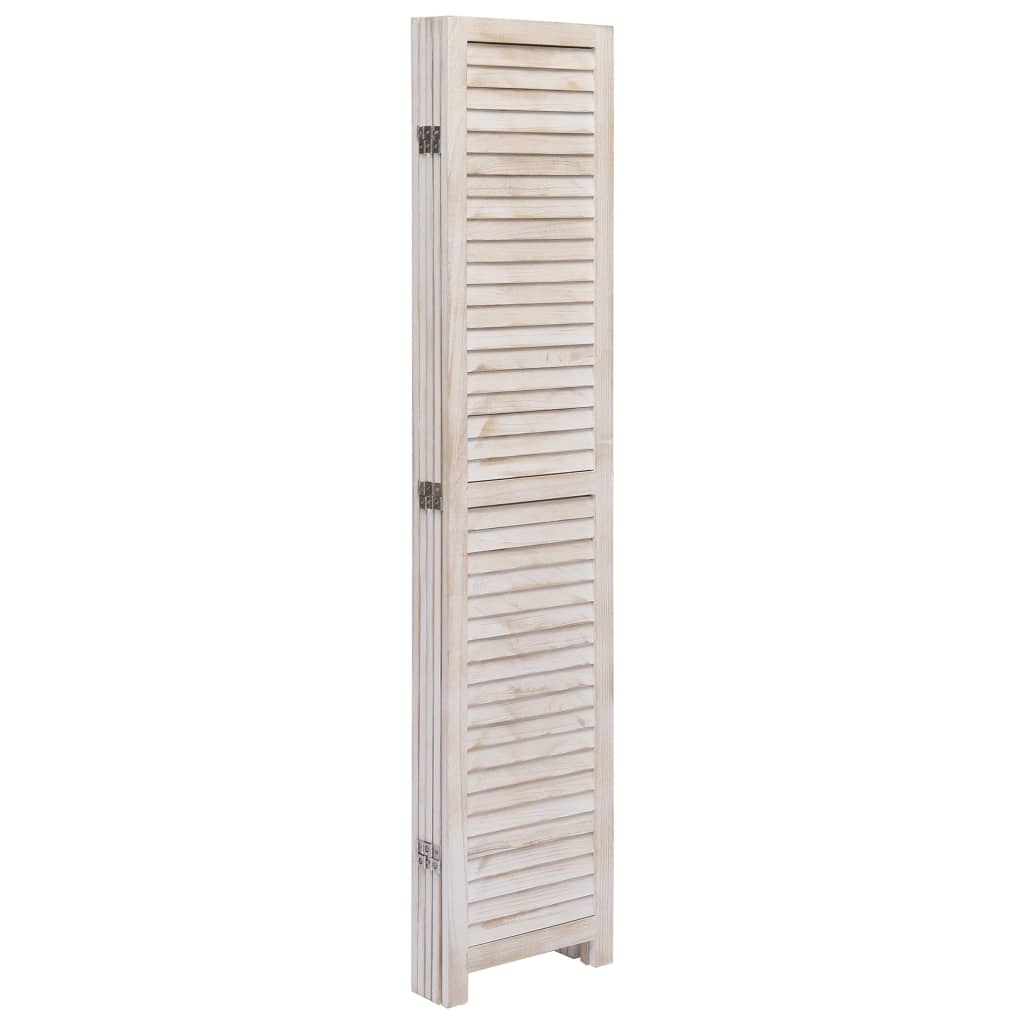 5-tlg. Raumteiler 175×165 cm Holz