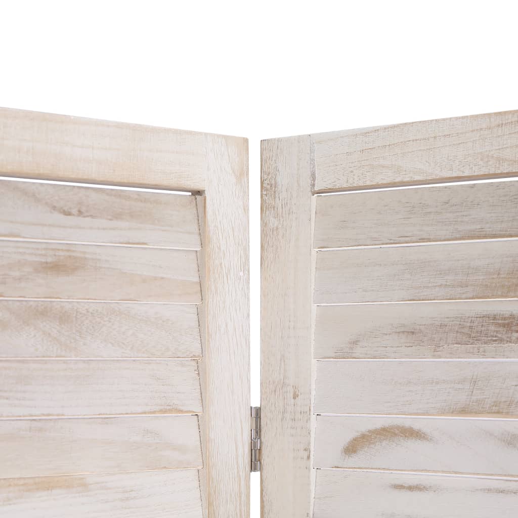 5-tlg. Raumteiler 175×165 cm Holz
