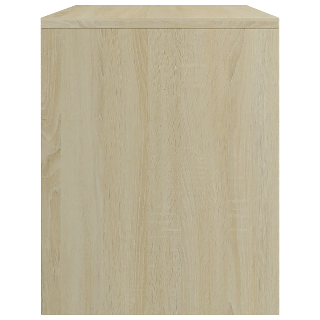 Bedside table Sonoma oak 40x30x40 cm wood material