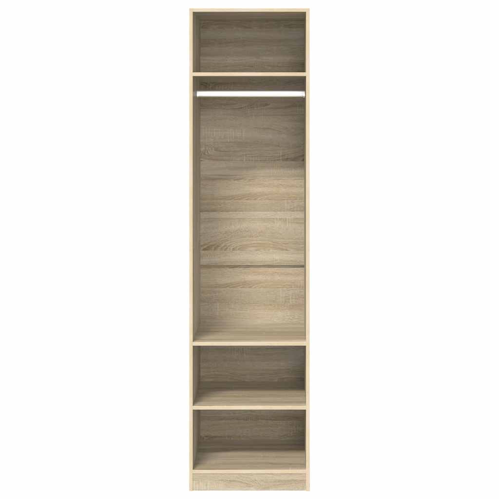 Kleiderschrank Sonoma-Eiche 50x50x200 cm Holzwerkstoff