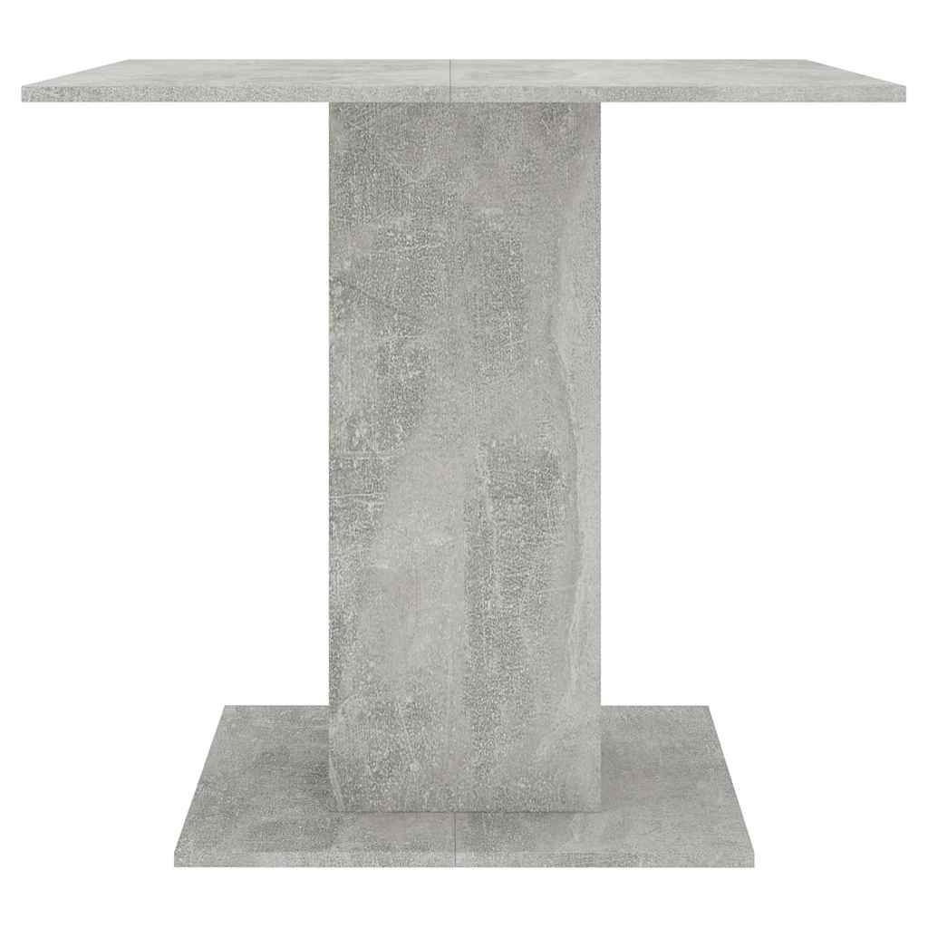 Esstisch Betongrau 80x80x75 cm Holzwerkstoff