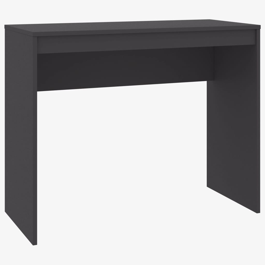 Schreibtisch Grau 90x40x72 cm Holzwerkstoff
