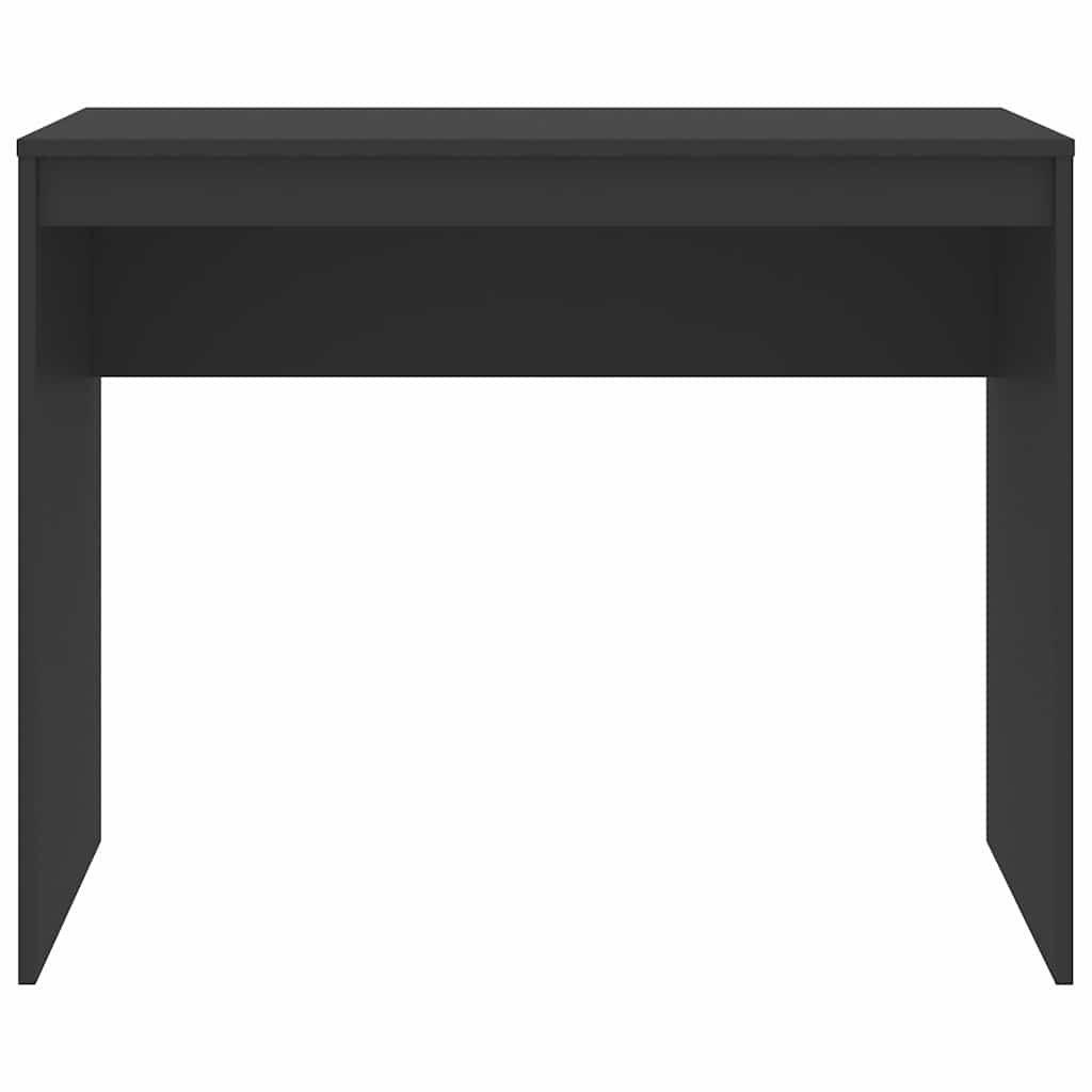Schreibtisch Grau 90x40x72 cm Holzwerkstoff