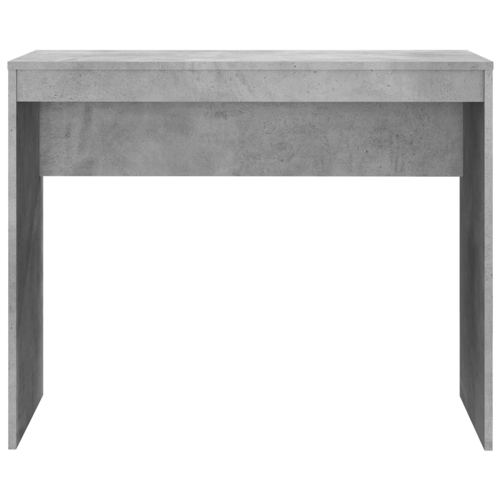 Desk concrete grey 90x40x72 cm wood material