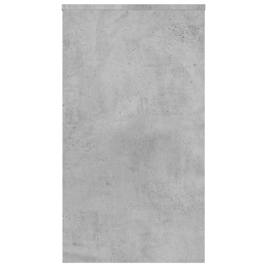 Desk concrete grey 90x40x72 cm wood material