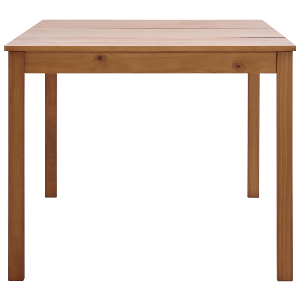 Table à manger en pin brun miel 180 x 90 x 73 cm