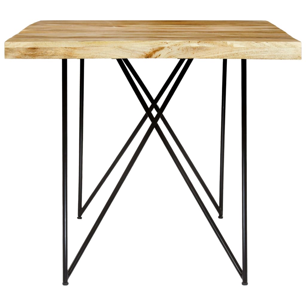 Dining table 180×90×76 cm solid mango wood