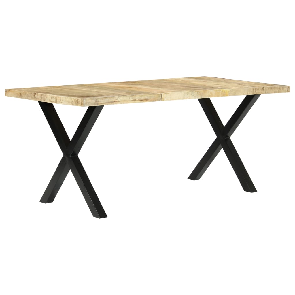 Table à manger 180×90×76 cm en bois de manguier massif