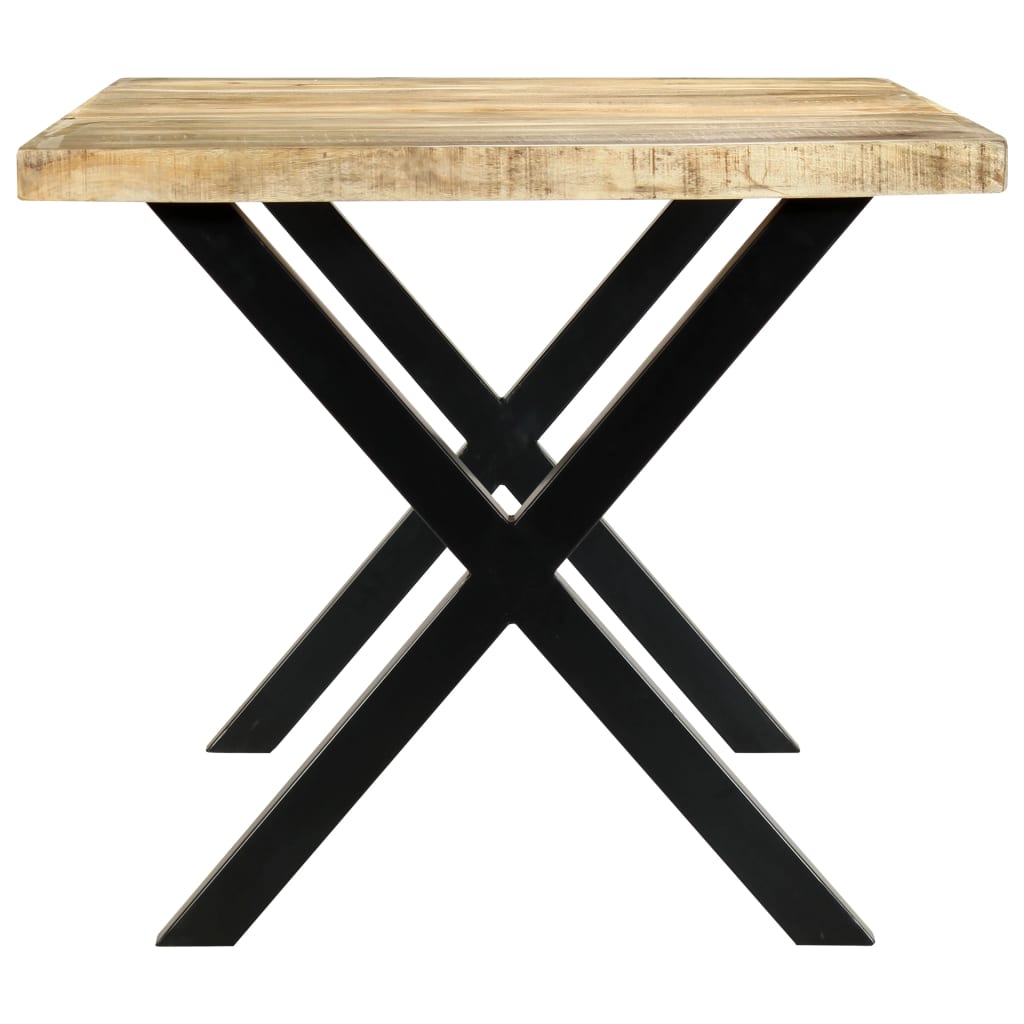 Table à manger 180×90×76 cm en bois de manguier massif