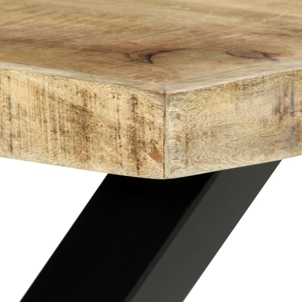 Table à manger 180×90×76 cm en bois de manguier massif