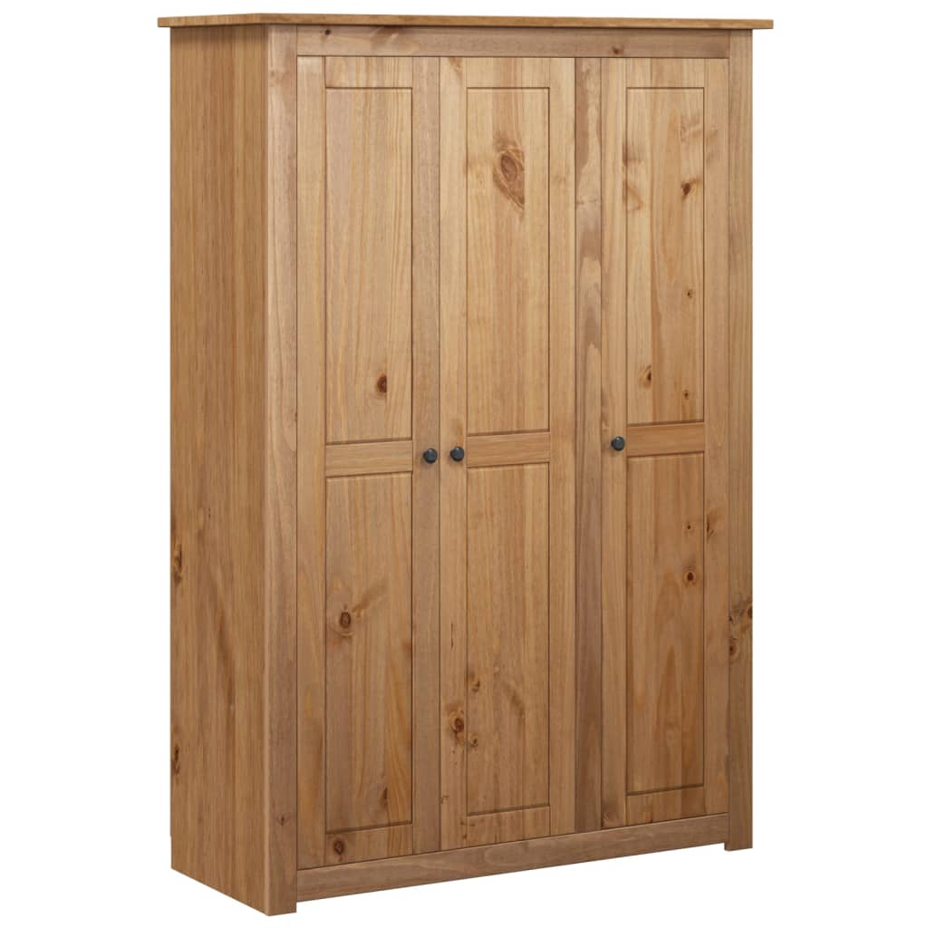 Wardrobe 3-door 118×50×171.5 cm pine Panama series