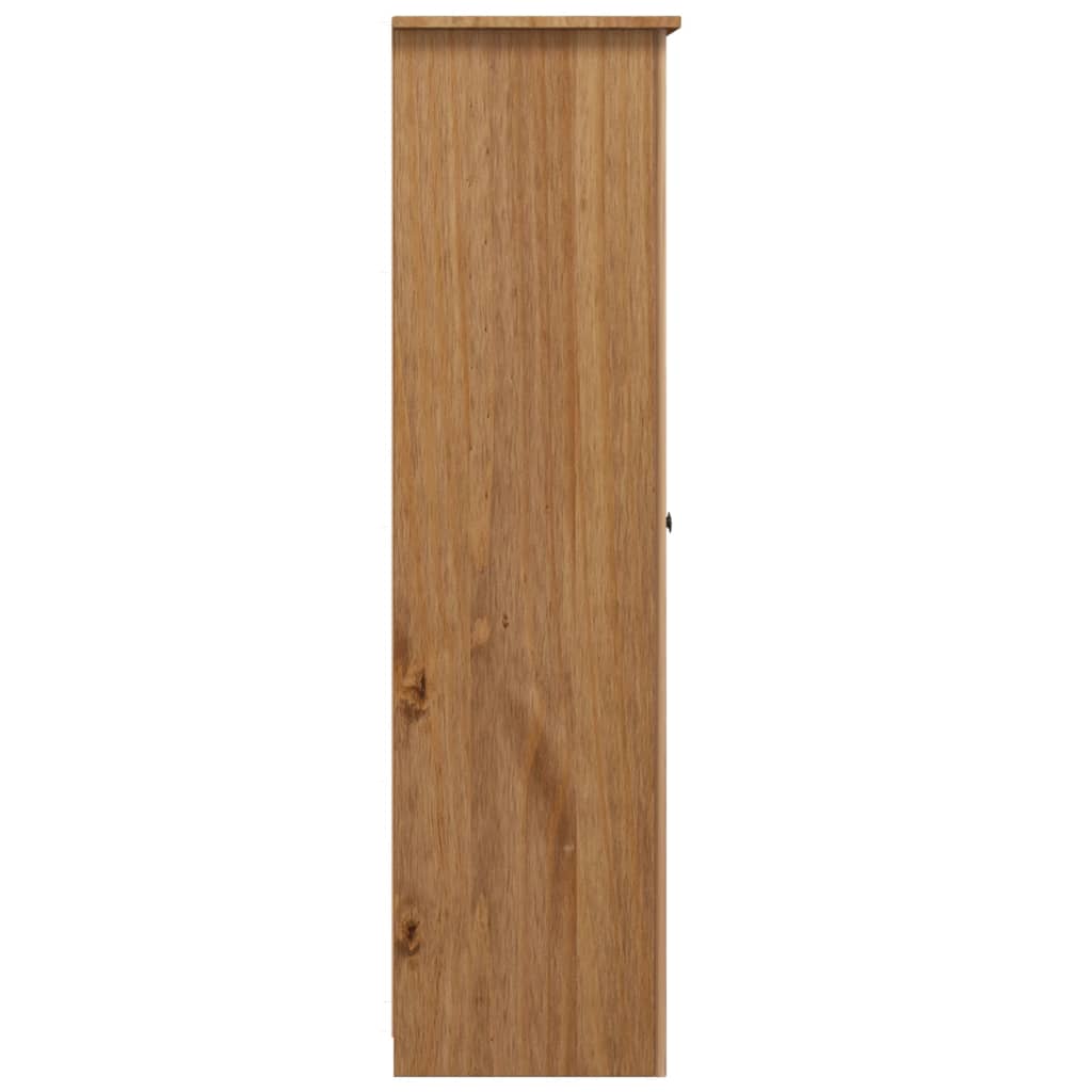 Wardrobe 3-door 118×50×171.5 cm pine Panama series
