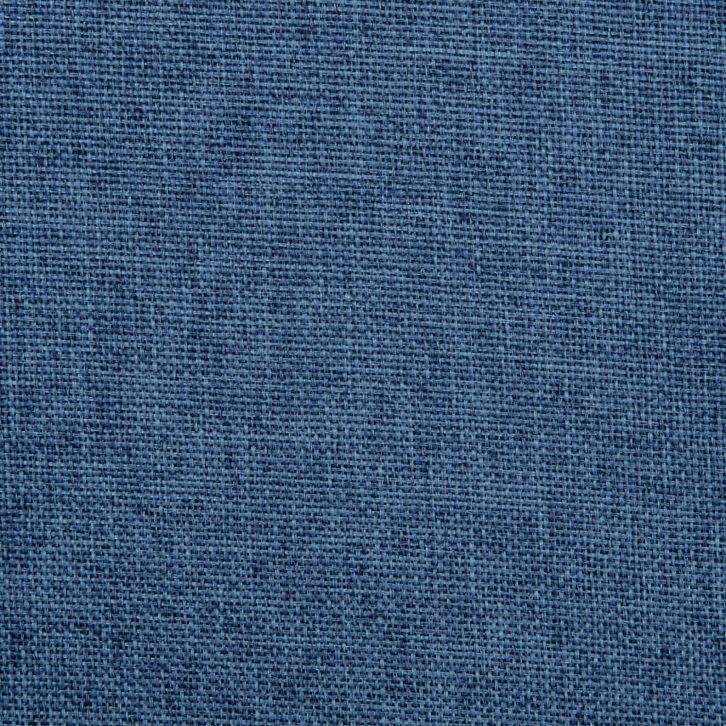 Bürostuhl Drehbar Blau Stoff