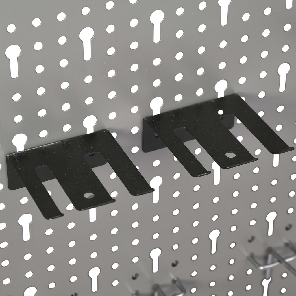 Mur à outils 3 pièces 40×58 cm en acier