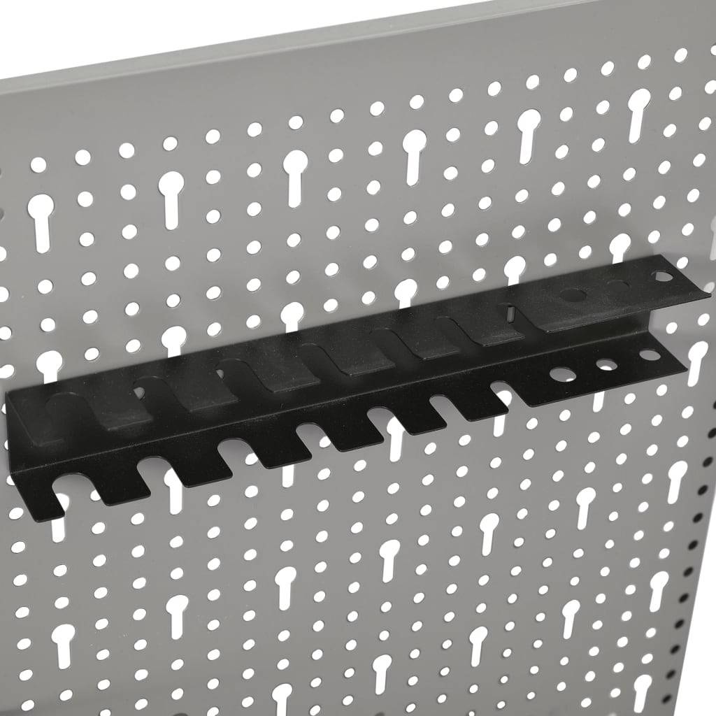 Mur à outils 3 pièces 40×58 cm en acier