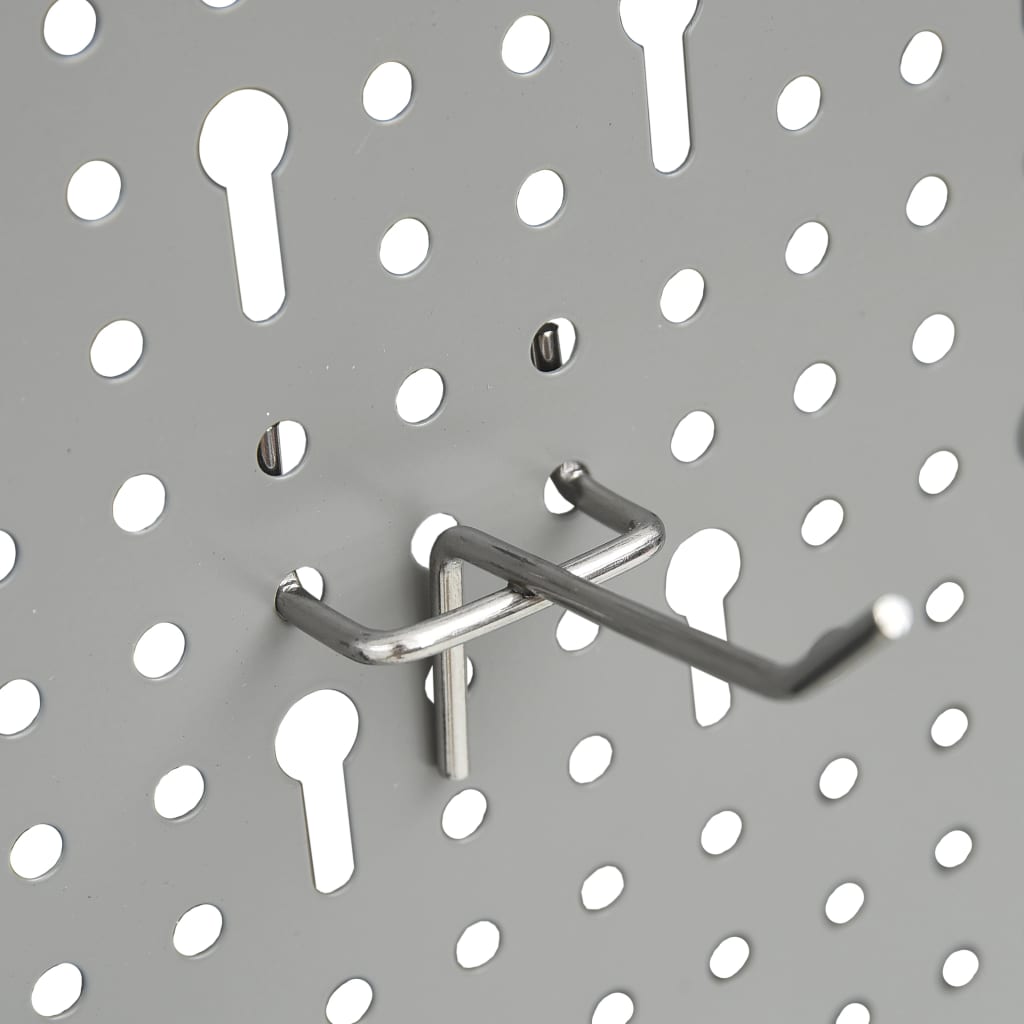 Mur à outils 3 pièces 40×58 cm en acier