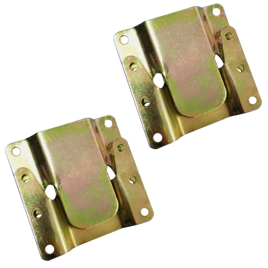 Tables de chevet suspendues, lot de 2, chêne Sonoma blanc, 40 x 31 x 27 cm
