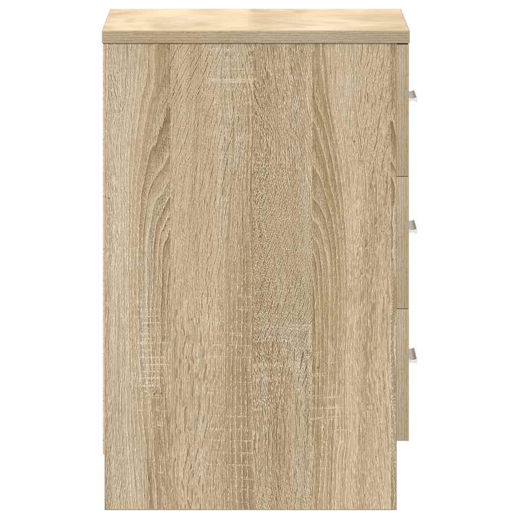 Bedside table Sonoma oak 38x35x56 cm wood material