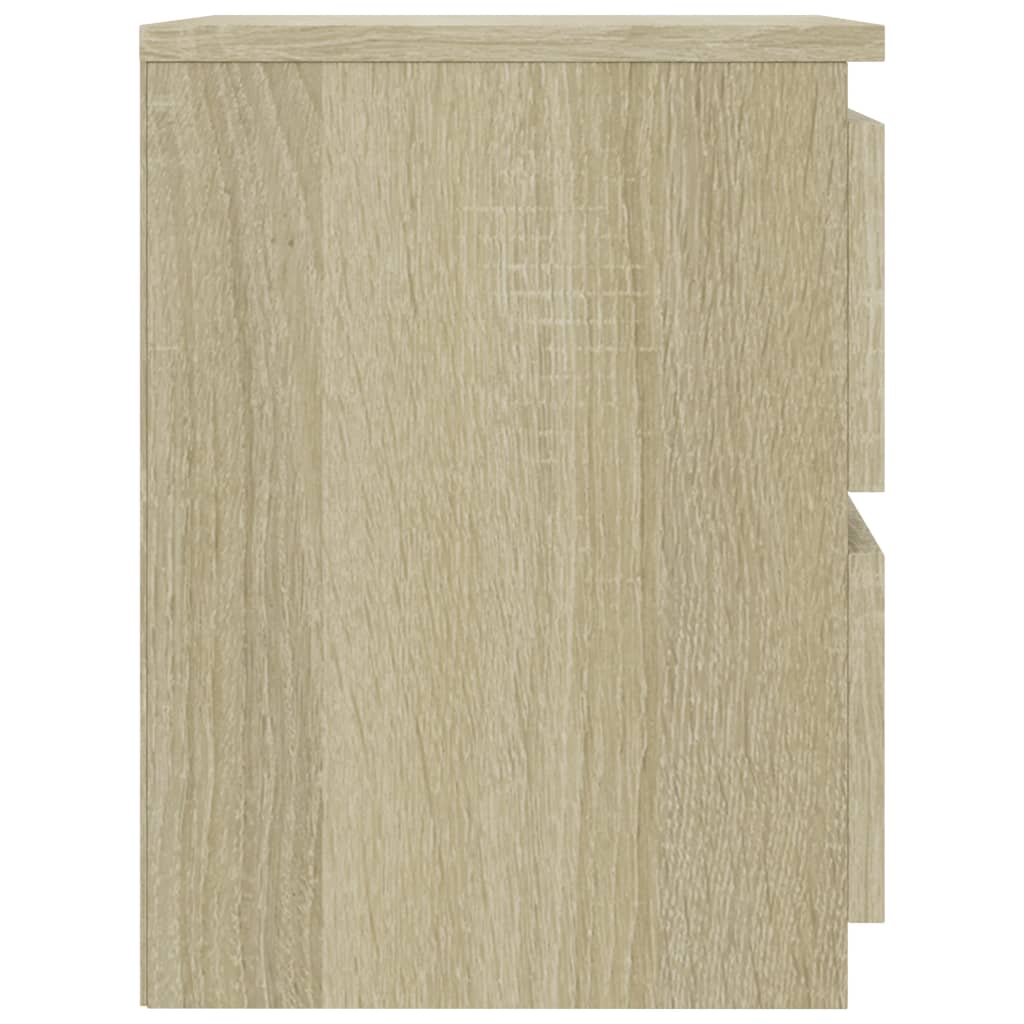 Bedside table Sonoma oak 30x30x40 cm wood material