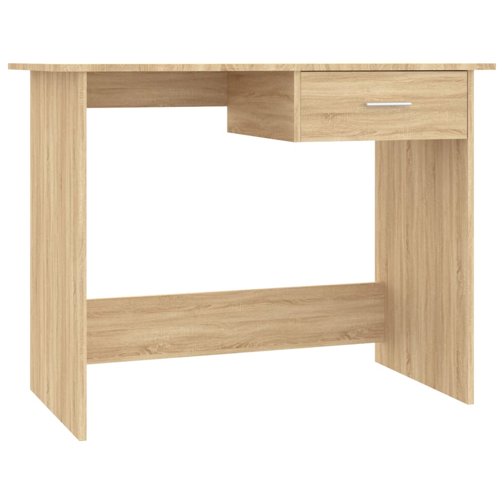 Desk Sonoma Oak 100x50x76 cm Wood Material