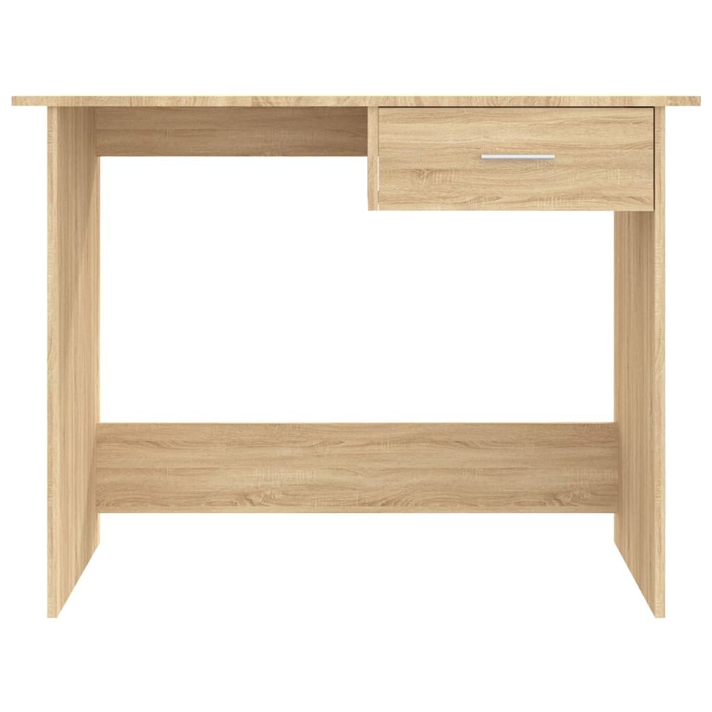 Desk Sonoma Oak 100x50x76 cm Wood Material