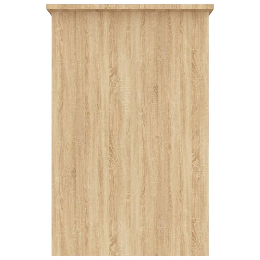 Desk Sonoma Oak 100x50x76 cm Wood Material