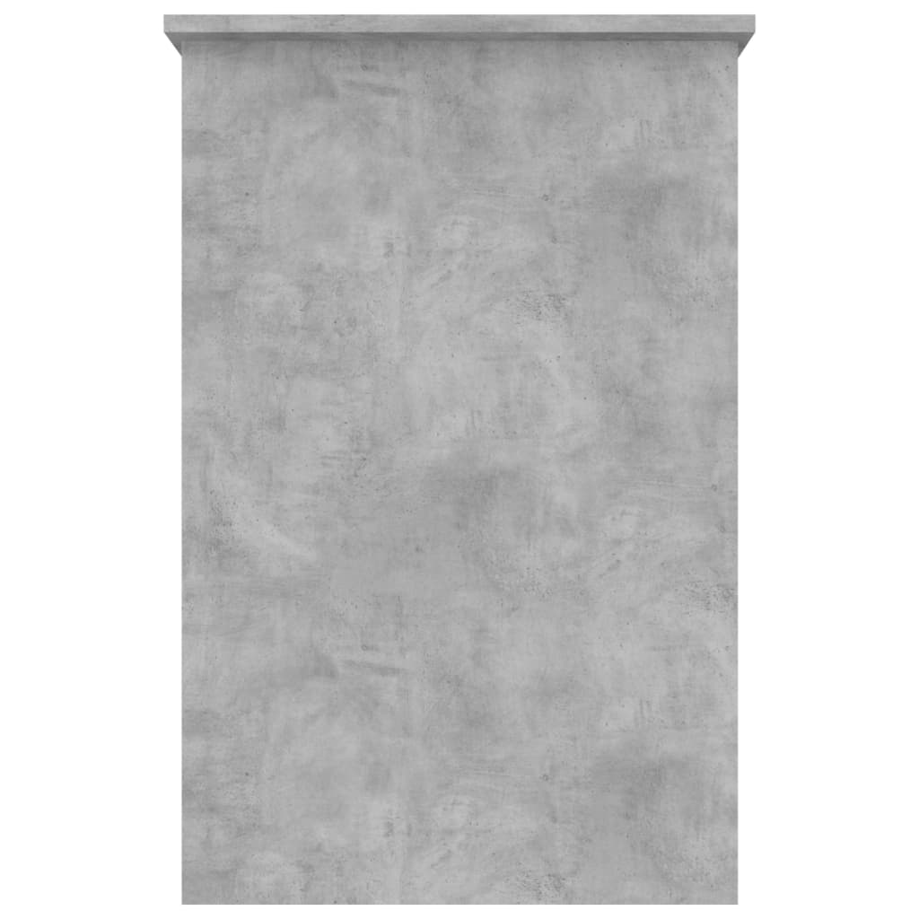 Desk Concrete Grey 100×50×76 cm Wood Material