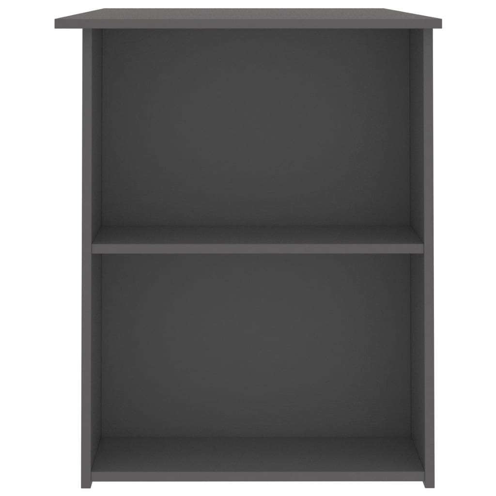Schreibtisch Grau 110x60x73 cm Holzwerkstoff