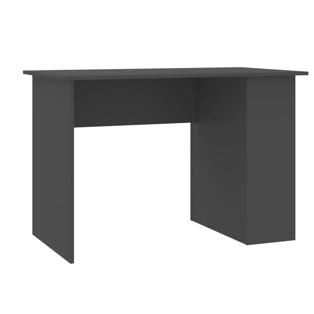 Schreibtisch Grau 110x60x73 cm Holzwerkstoff