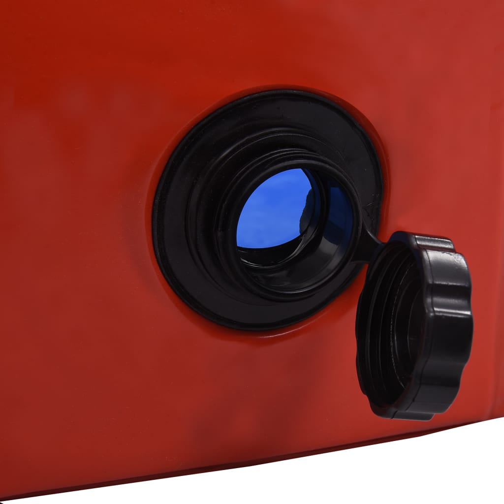 Piscine pour chien pliable rouge 120 x 30 cm PVC