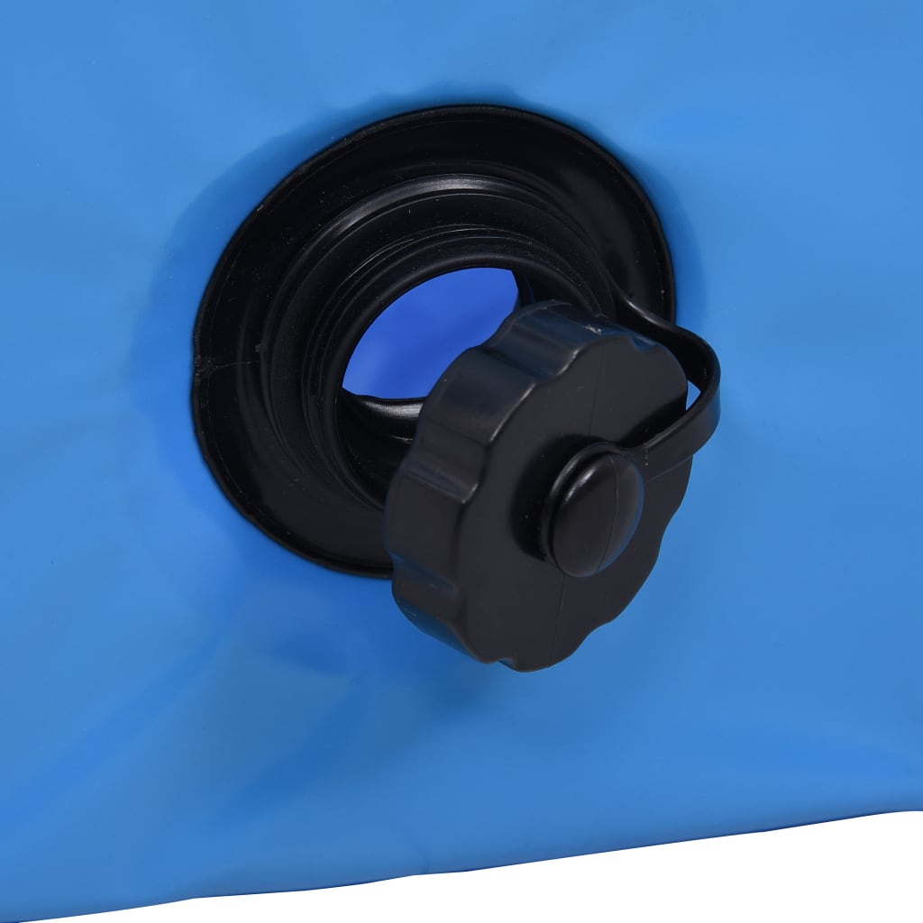 Piscine pour chien pliable bleue 80 x 20 cm PVC