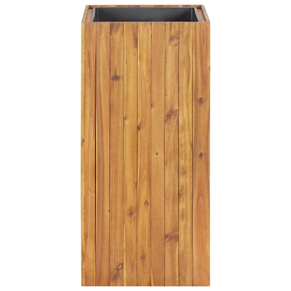 Garden raised bed 43.5 x 43.5 x 90 cm solid acacia wood