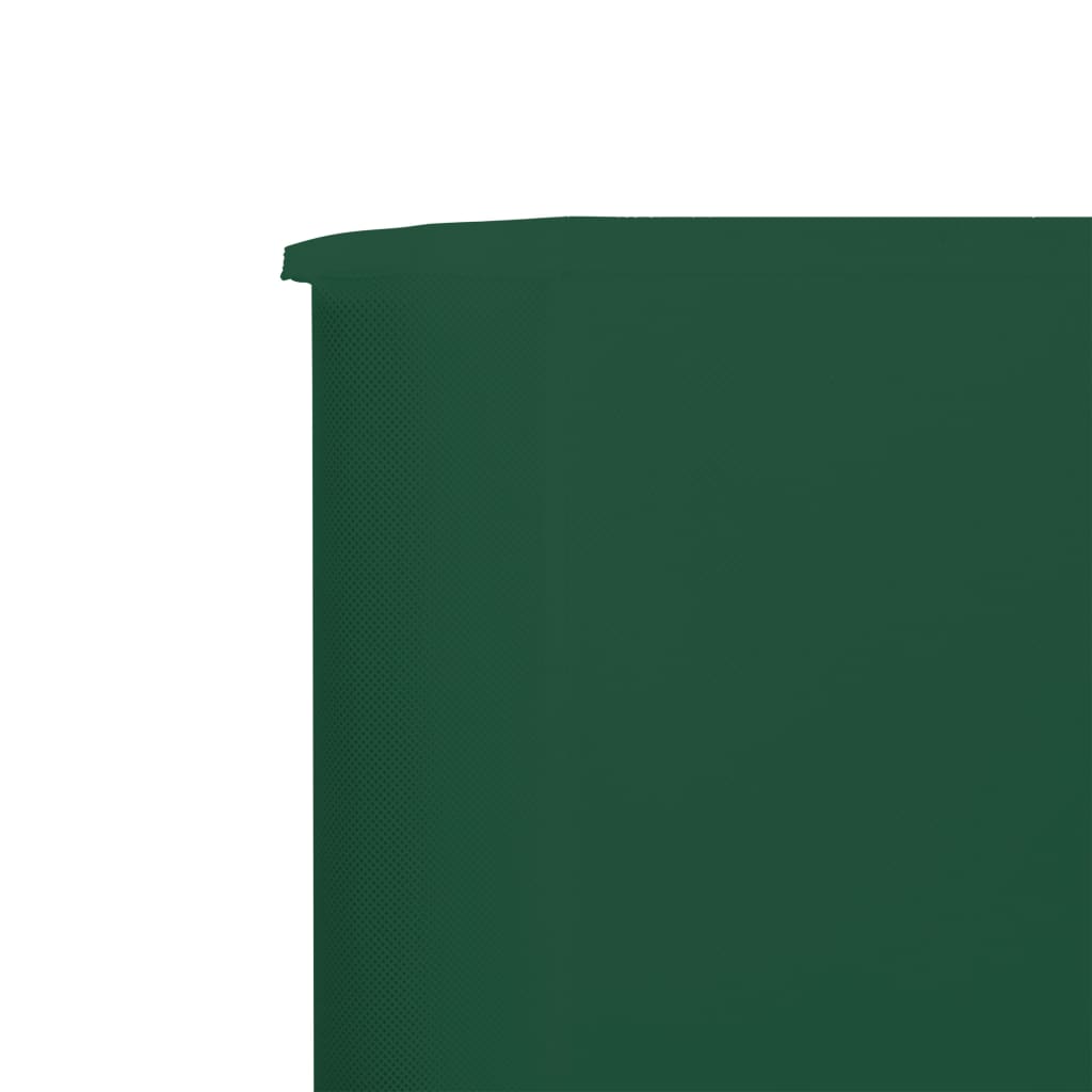 Tissu coupe-vent 6 pièces 800 x 160 cm vert