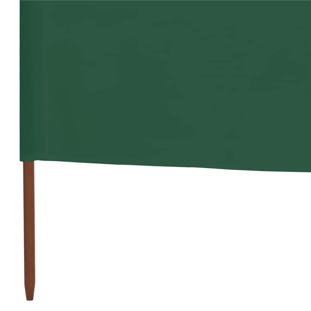Tissu coupe-vent 6 pièces 800 x 160 cm vert