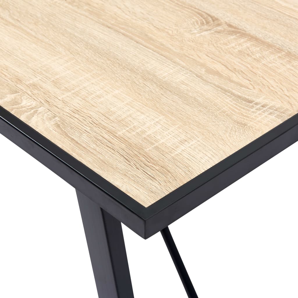 Esstisch Eichenfarbe 120x60x75 cm MDF
