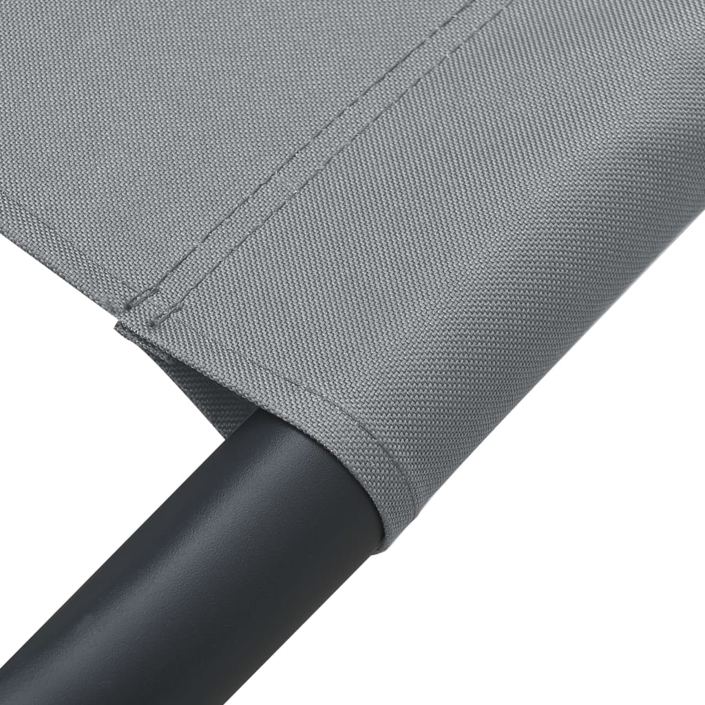 Bain de soleil en tissu anthracite