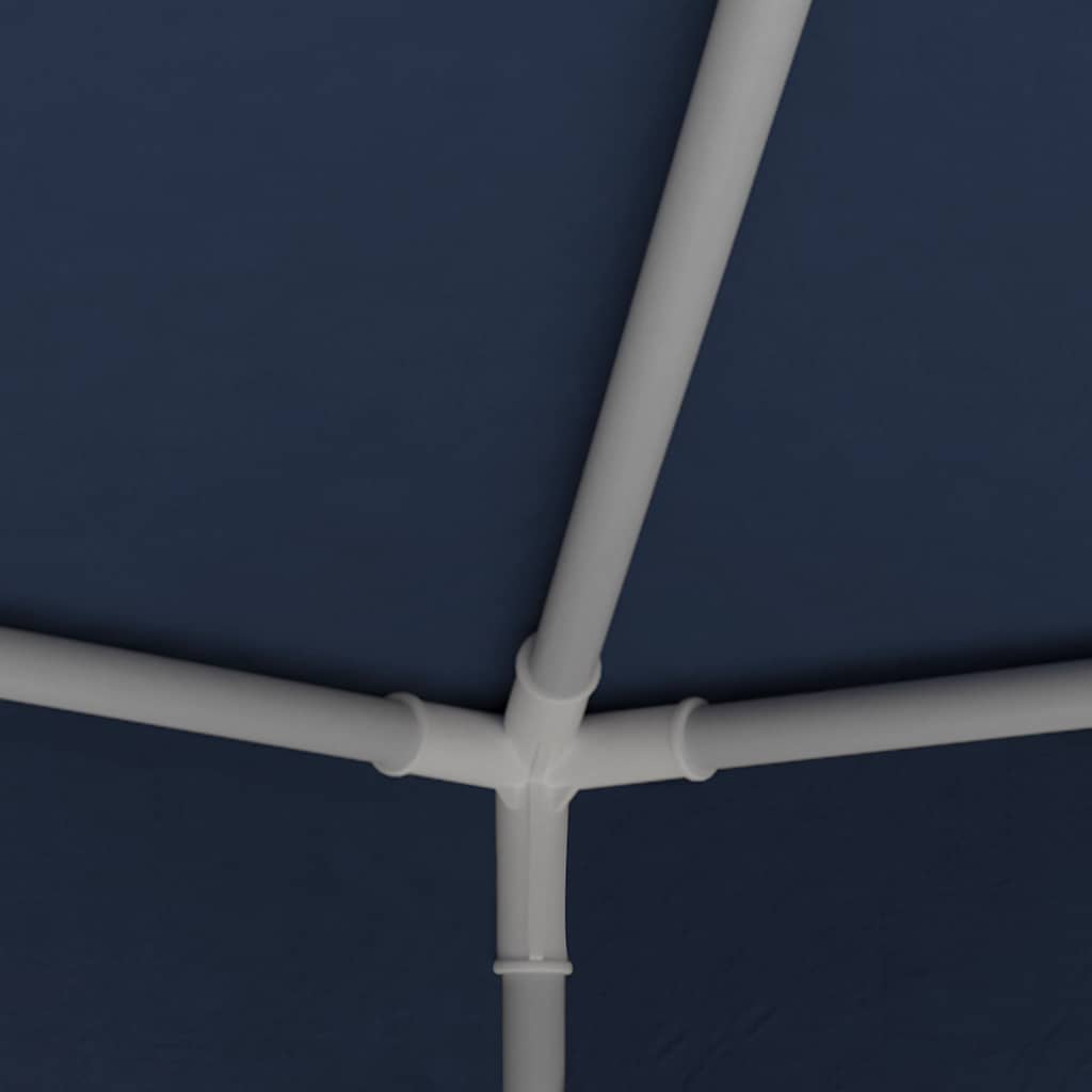 Professional party tent with side walls 4×4 m blue 90 g/m²