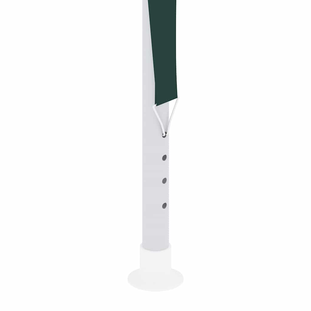 Professional party tent with side walls 2.5×2.5m Green 90 g/m²