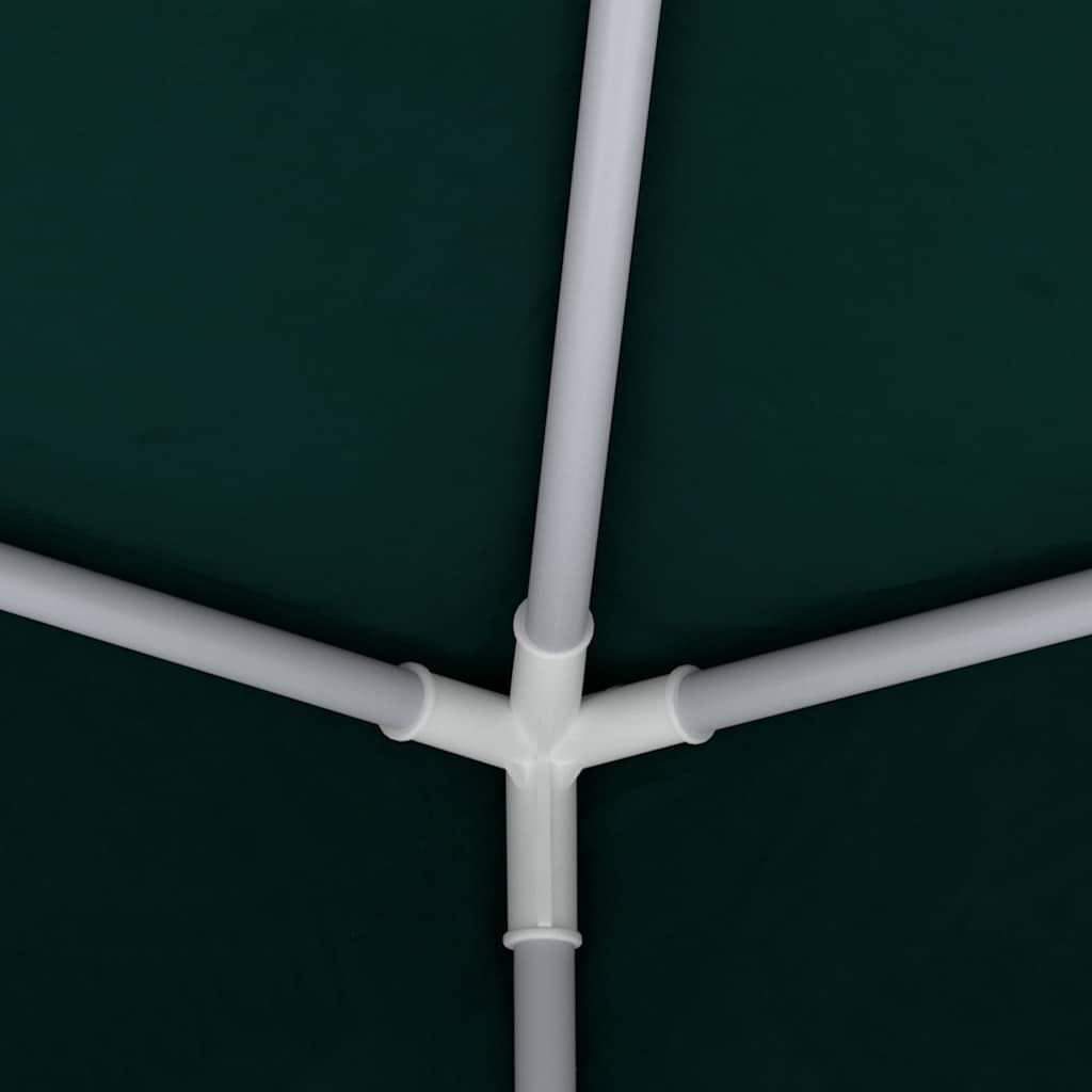 Professional party tent with side walls 4×6 m Green 90 g/m²