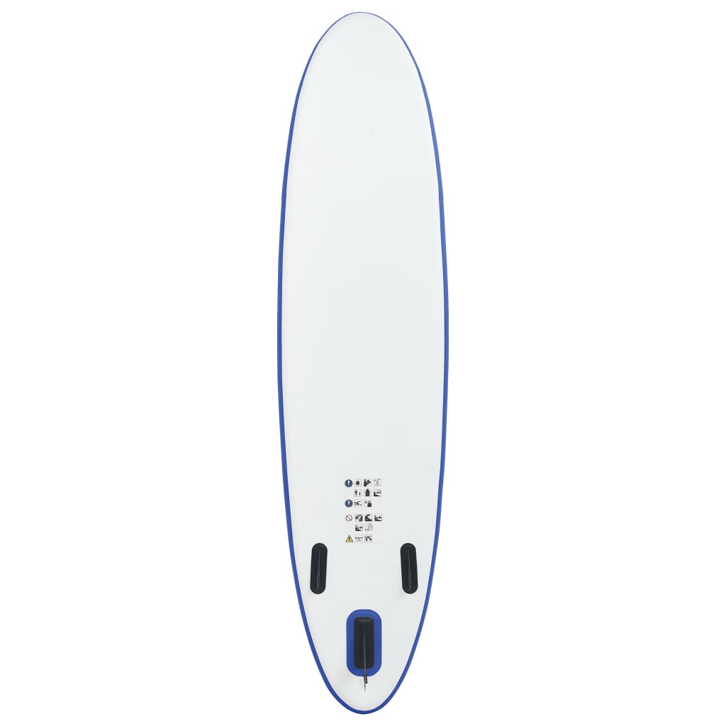 Stand Up Paddle Surfboard SUP Inflatable Blue and White