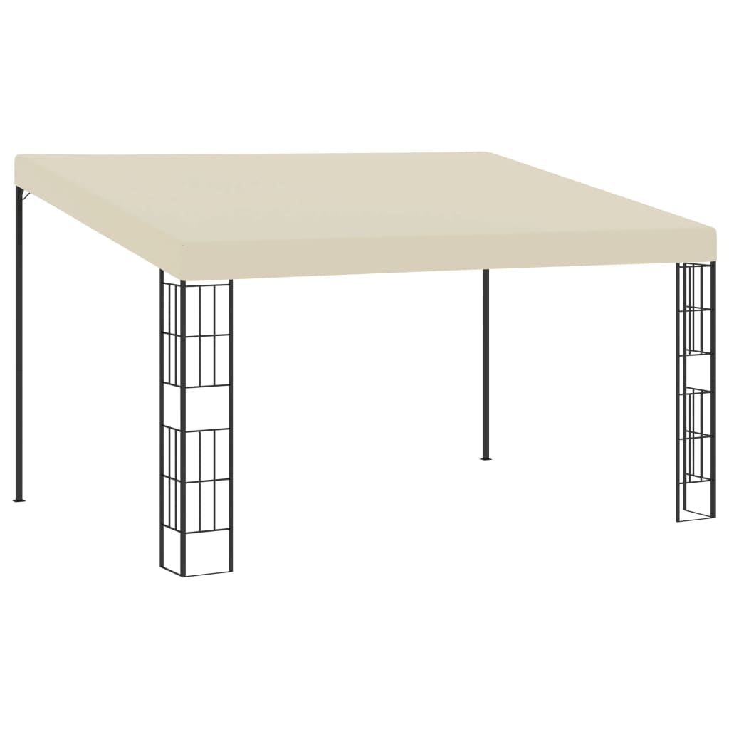 Wand-Pavillon 3x4 m Creme Stoff