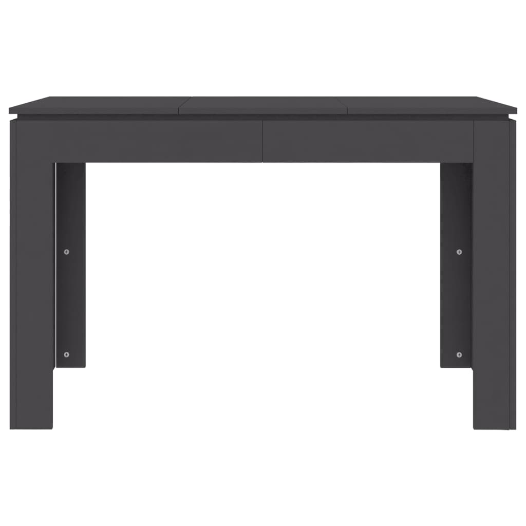 Esstisch Grau 120x60x76 cm Holzwerkstoff